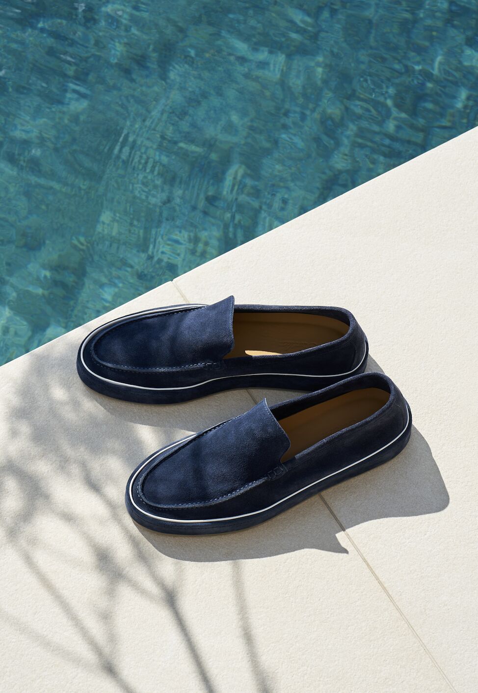 Softey® Suede Dark Navy Voyager Loafer
