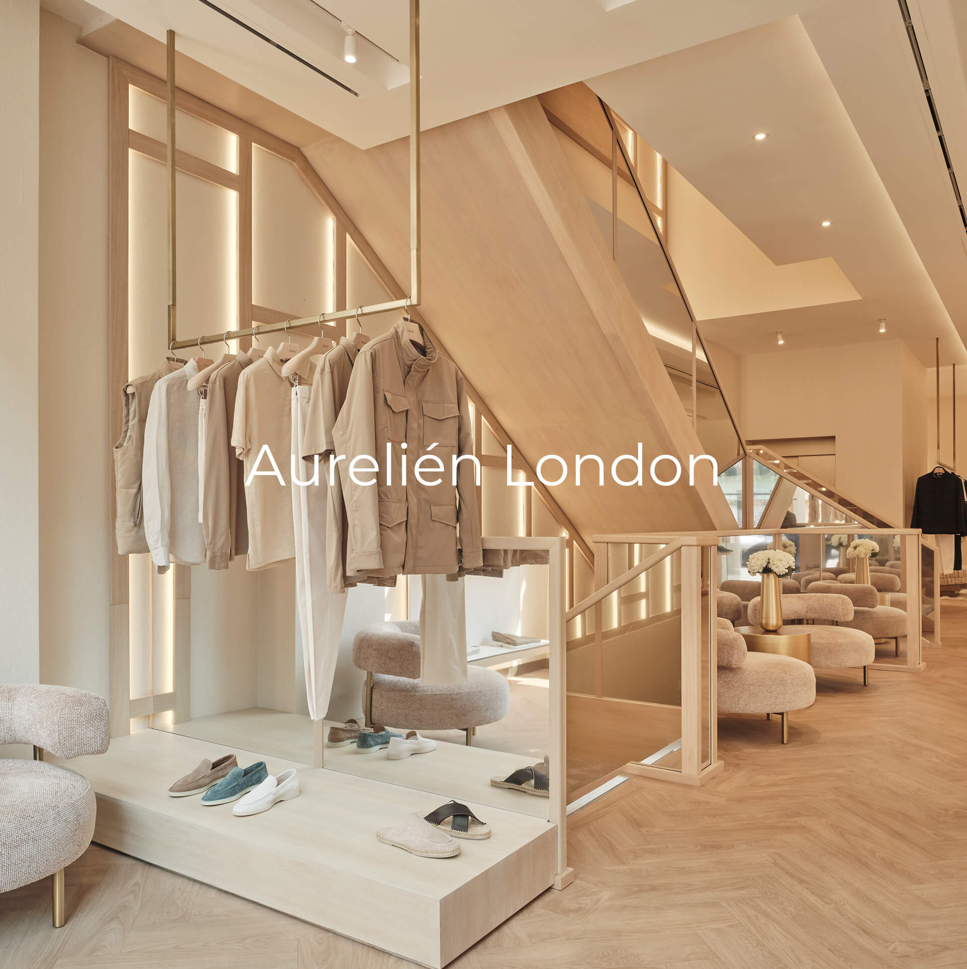 Aurélien London Flagship interior